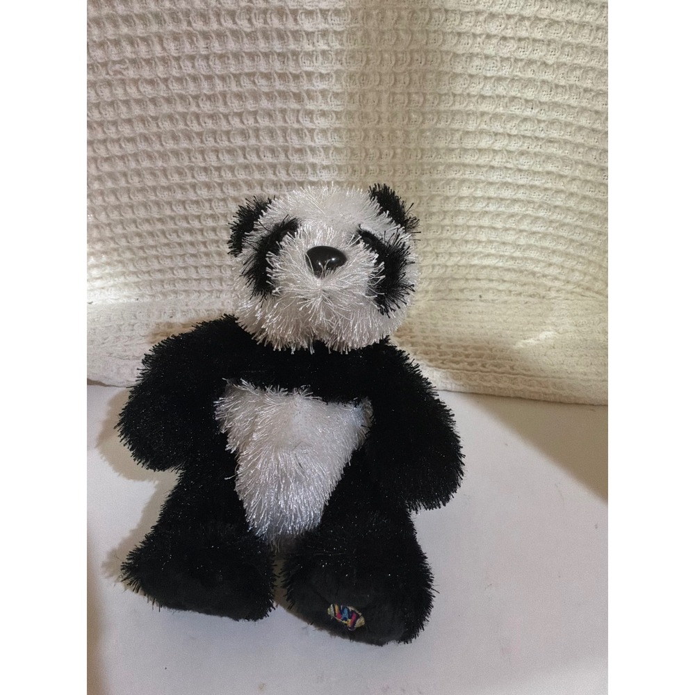 Y2K Unisex Ganz Lil Kinz Panda Plush‎ HS111 Small Black White no code